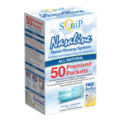 Nasaline Saline Packets 50-Count